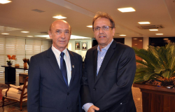 Presidente da Fecomércio realiza visita ao governador Marcelo Miranda
