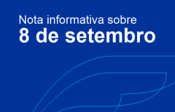 Nota informativa sobre 8 de setembro