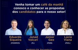 ​Fecomércio e entidades parceiras realizam encontro com candidatos à prefeitura de Palmas