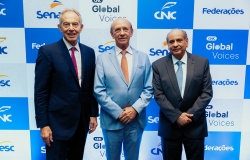 ​Fecomércio reúne empresários tocantinenses em evento que contou com a participação de Tony Blair