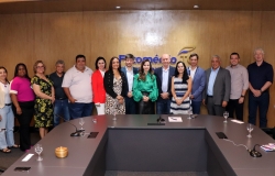 Cetur busca apoio para sinalização náutica do lago em reunião com Senadora Dorinha