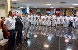 Cetur Fecomércio participa de cerimônia de formatura de profissionais aquaviários