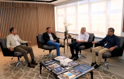 Presidente Domingos Tavares  recebe visita institucional do prefeito de Porto Nacional