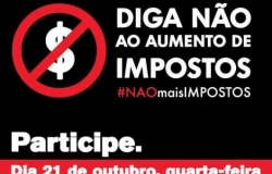 Nota de esclarecimento - Movimento #NãoMaisImpostos  