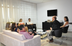 Fecomércio recebe visitas de dirigentes da Jucetins e Sescap-TO