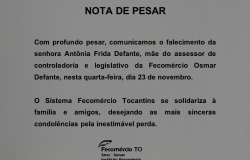 Nota de pesar