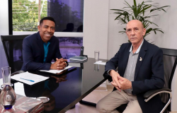Itelvino Pisoni realiza visita ao Presidente da Acipa