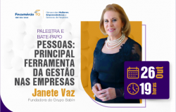 ​Janete Vaz participa de evento realizado pela CMEG